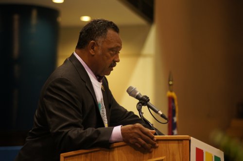The Rev. Jesse Jackson in Jackson.