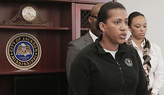 Kishia Powell, Jackson's public-works director, said the City's water is safe despite a state report of high lead levels in 13 homes.