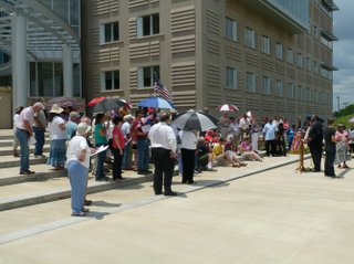 Mississippians gathered earlier this month to protest the Affordable Care Act in front of the federal courthouse in Jackson. This morning, the U.S. Supreme Court upheld the constitutionality of the act.