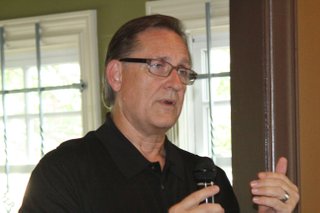David Kelly, of Centre Consulting LTD, told concerned citizens at Koinonia Coffee House that their input will be valued during the entire process of a proposed 150-unit housing development.