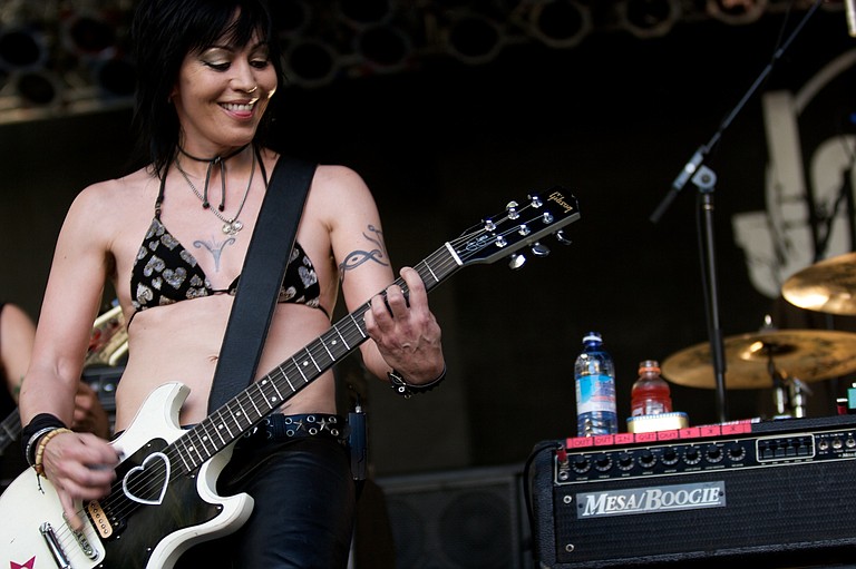 Joan Jett is one female rocker Natalie Long looks up to.