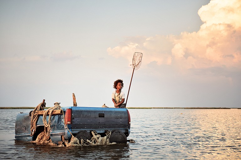 Quvenzhane Wallis stars as Hushpuppy in "Beasts of the Southern Wild," set in the fictional town of Bathtub in the Louisiana bayou.