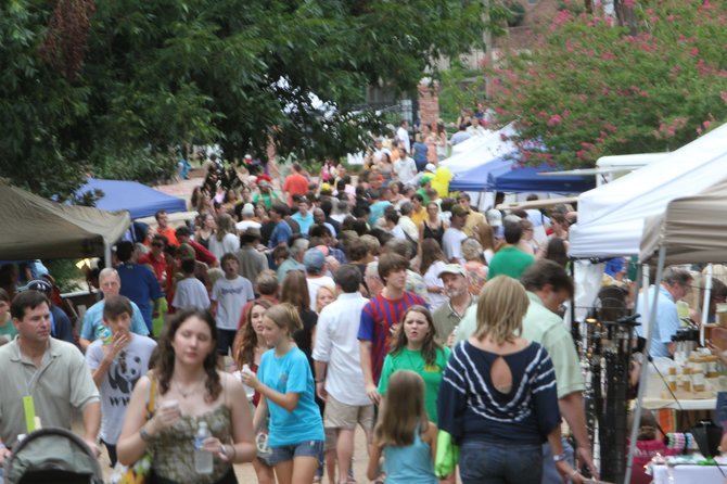 On Saturday, Bright Lights, Belhaven Nights is at 5:30 p.m. at Carlisle Street and Kenwood Place behind McDade's in Belhaven.
