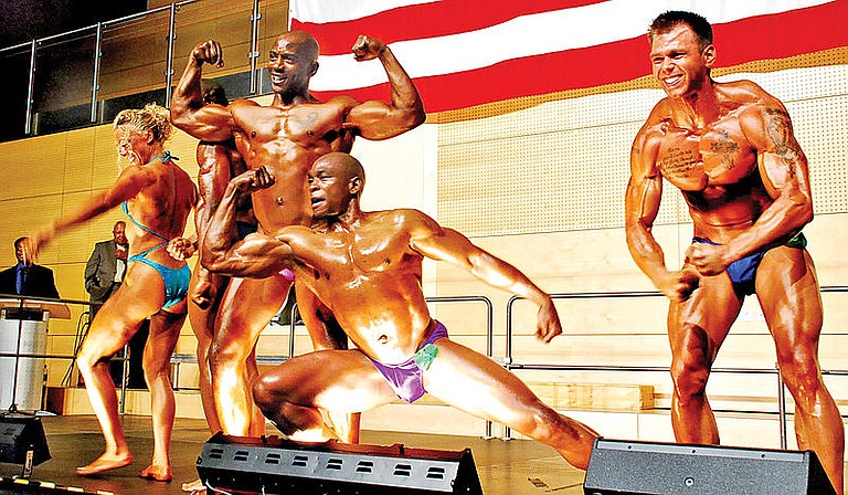 Watching bodybuilders is well worth the $20 price of admission.
