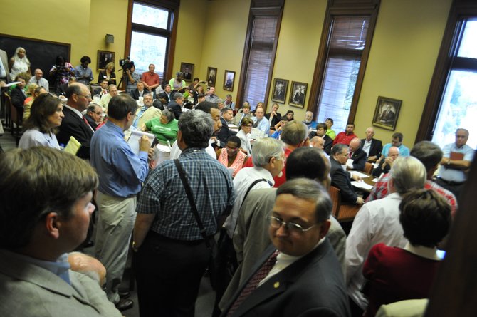 The Mississippi House Judiciary B Committee held a meeting on immigration yesterday at the state Capitol.