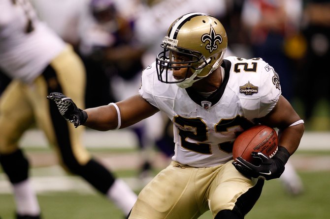 Running back Pierre Thomas, along with the rest of the Saints, hopes to take the Saints to a history-making Super Bowl in the Superdome this season.
