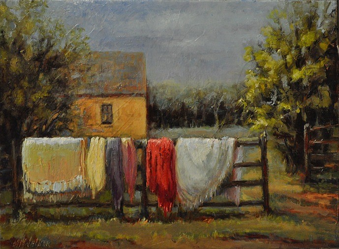 Pat Walker, known for oil paintings like "Fall Blankets" shares tips for creating masterpieces in her workshop series.
