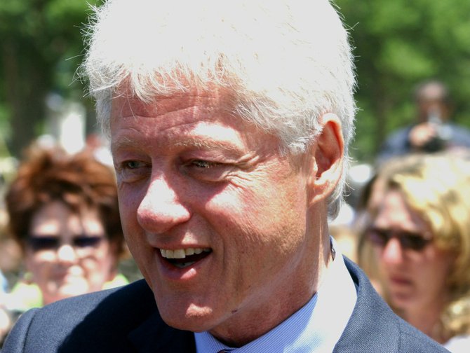 Former President Bill Clinton, 2004.