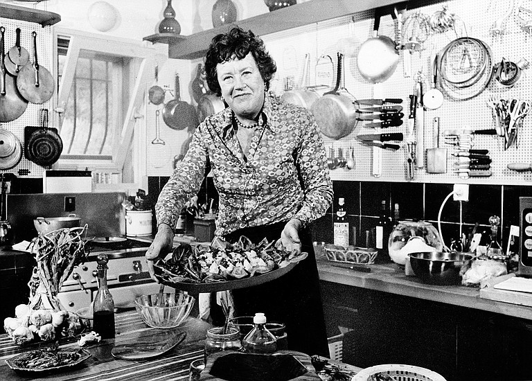 Julia Child was one of the TV chefs that inspired Dan Blumenthal to pursue a culinary career. 
