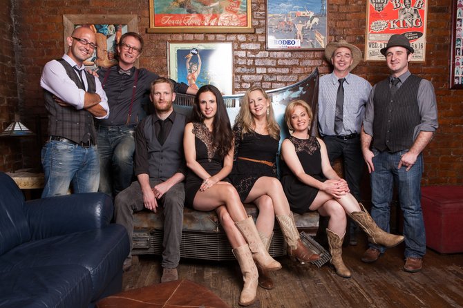 Annie Chadwick (center female), along with her progressive bluegrass band the NYCity Slickers, is coming home to Mississippi for an eight-stop tour.