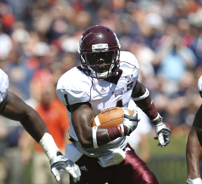 Mississippi State University's Chad Bumphis broke an MSU record for touchdown receptions this weekend.