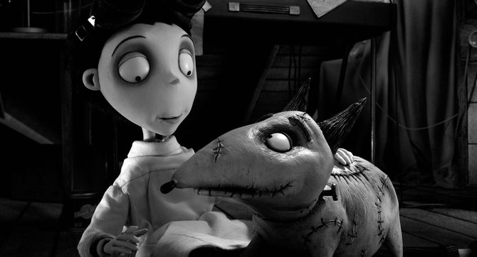 Tim Burton pays homage to classic monster films with “Frankenweenie.”