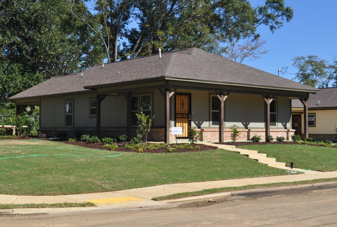 Habitat For Humanity/Metro Jackson recently completed 22 of 27 new homes in the formerly derelict Englewood Gardens neighborhood, with the help from the new home owners.