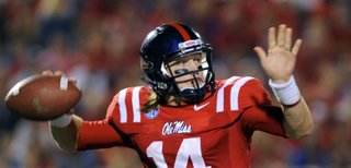 Quarterback Bo Wallace led Ole Miss to one of only a handful of wins for Mississippi teams this week.