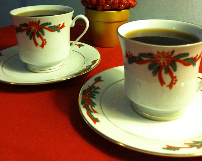 Warm up with hot mulled cider before a caroling party.
