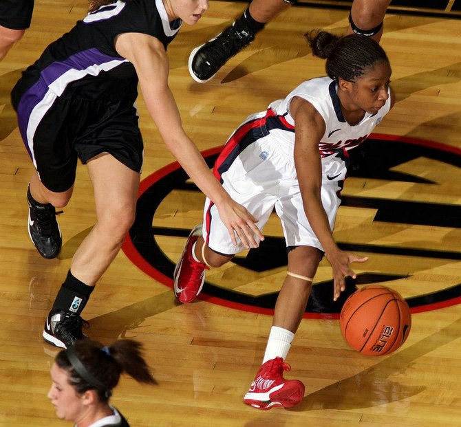 Raymond grad Valencia McFarland returns with the Lady Rebels this year.