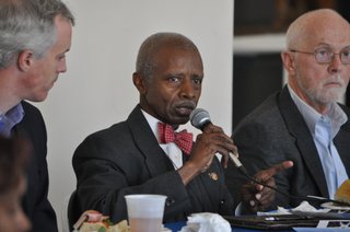 From left, Sen. David Blount, Sen. Hillman Frazier and Rep. Cecil Brown, all Jackson Democrats, agree that Medicaid expansion would define the coming legislative session, which begins Jan. 8 at noon. 