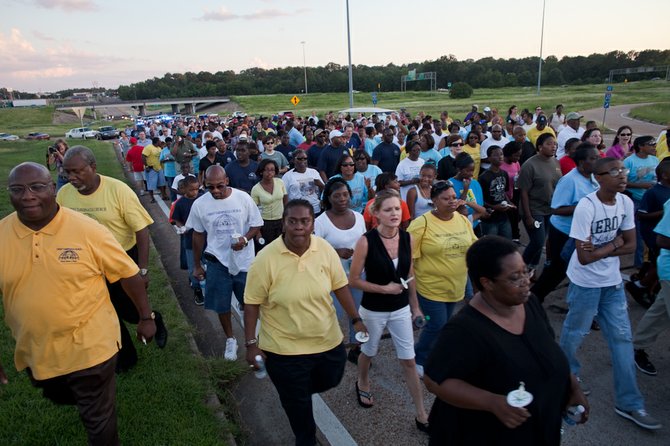 A months-long hate crime ended with the murder of James Craig Anderson last summer. Hundreds of people participated in a vigil Aug 12, 2011 to remember Anderson. 