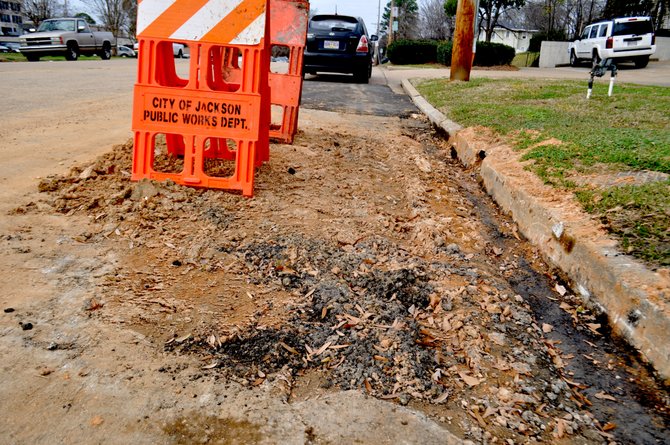 Mayor Harvey Johnson Jr. hopes to alleviate the city’s ongoing pothole problem with 
$10 million in street repaving funded by a bond issue.