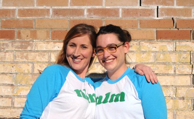 Brandi White Lee (left) and Zita White have formed a new St. Paddy’s Parade krewe, following in their fathers’ footsteps.