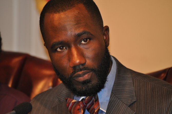 City Council President Tony Yarber called for a vote on the $10 million street resurfacing measure against the wishes of mayoral candidate and Ward 2 City Councilman Chokwe Lumumba.