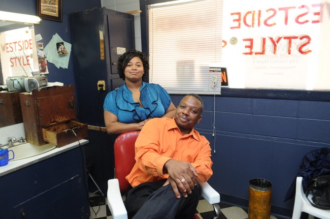 Ward 4 city council candidate Gerald Austin Sr., shown with his wife, Arletta, says he wants to leave a better Jackson to his five kids.