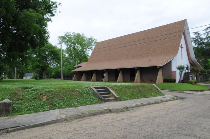 Property that Mt. Helm Baptist Church owns might soon become home to a new townhome development that could erase blight in the downtown neighborhood.