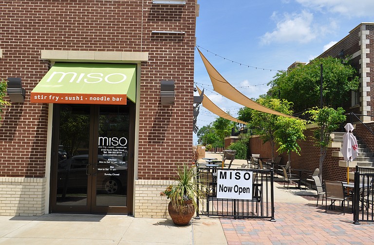 Miso, a new restaurant owned and operated by Grant Nooe, owner of Grant's Kitchen, opened for both lunch and dinner Monday.