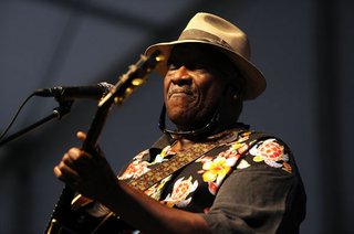 Taj Mahal plays a constantly-evolving blend of blues.