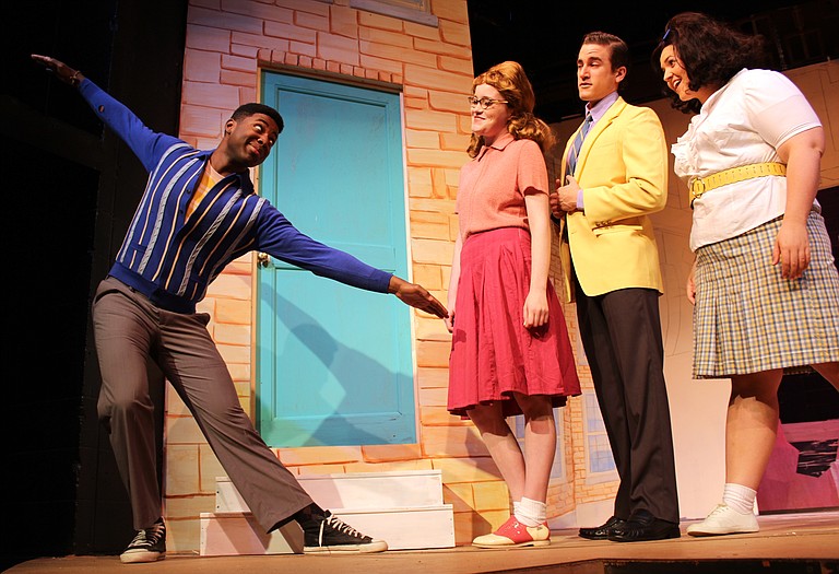 Featuring Jacobi Hall as Seaweed, Jaclyn Bethany as Penny, Regan McLellan as Link and Hayley Anna Norris as Tracy, the cast is what makes “Hairspray” shine at New Stage Theatre.
