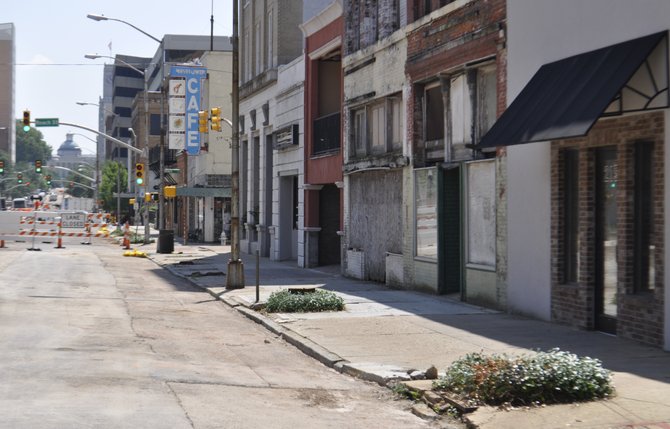 Drivers and pedestrians on Capitol Street are in for some headaches in the coming weeks due to construction, but they will also notice a change in the scenery.