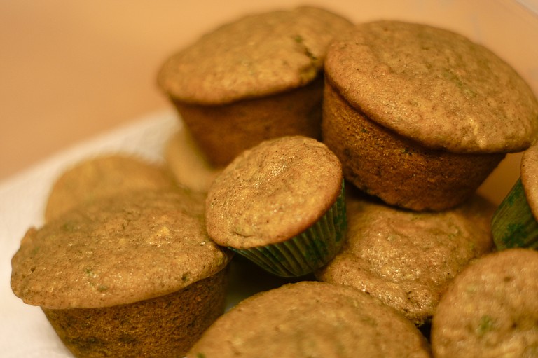Okra muffins are a great way to sneak in an unexpected vegetable.