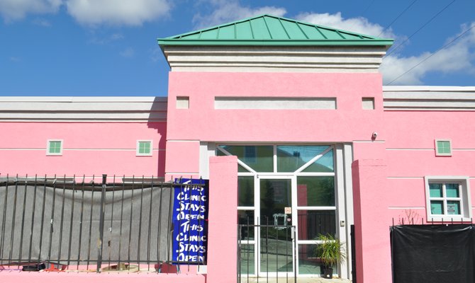 A little after noon Wednesday, an ambulance arrived at the Jackson Women's Health Organization—Mississippi's last remaining abortion clinic.