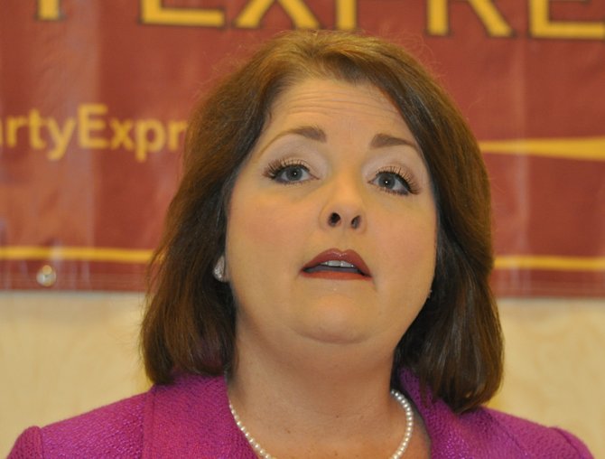 Tea Party Express Chairman Amy Kremer led a press conference at the downtown Marriott Wednesday, calling out legislators who have not sufficiently opposed the Affordable Care Act.