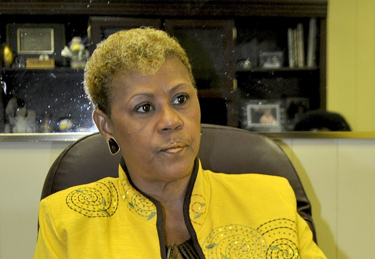 Alberta Ross Gibson is confident she can sell investors and developers on doing business in Hinds County.