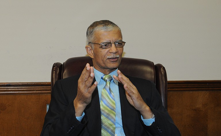Jackson Mayor Chokwe Lumumba is against a state-mandated commission to oversee disbursement of funds from the proposed 1-percent sales tax.