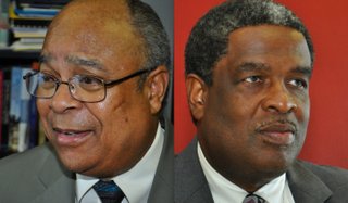 James "Lap" Baker (left) and Darrel McQuirter (right)