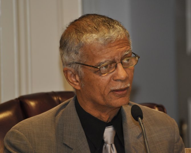 Mayor Chokwe Lumumba brushed off concerns from Jackson City Council members at Monday's work session about the 1-percent sales tax, which Jacksonians would have to pass by referendum.