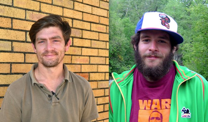 Cody Cox (left) and Garrad Lee (right) celebrate a year of collaboration this week.