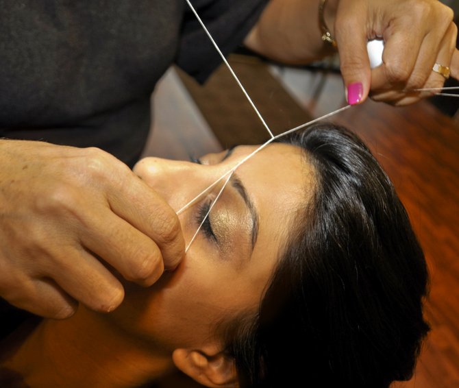 When it comes to hair removal, threading is less damaging to skin than procedures such as waxing.