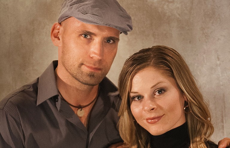 Marek Dlouhy (left) and Shelagh Dlouhy (right)