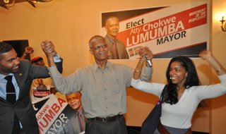 Chokwe Lumumba was a father figure to many more people than his biological children, Rukia (right) and Chokwe Antar (left). Until his death, Lumumba was a mentor to dozens of young activists over the years.