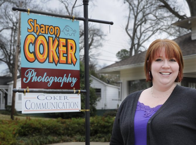 Sharon Coker will open her new photography studio March 6 during Fondren After 5.