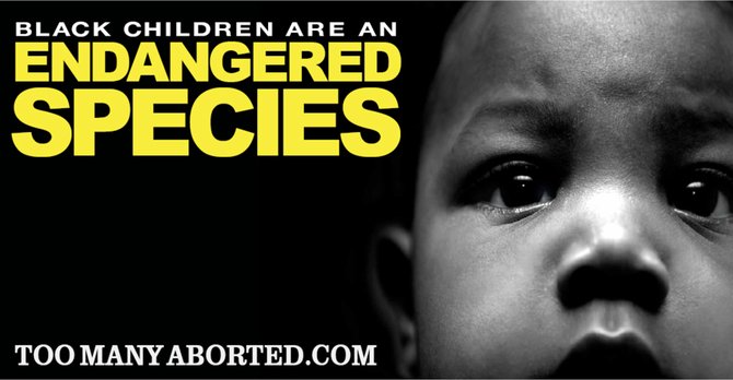 Groups such as the Ashburn, Va.-based Radiance Foundation have used ads such as this to cast abortion as akin to genocide of African American children. Others are crying foul play.