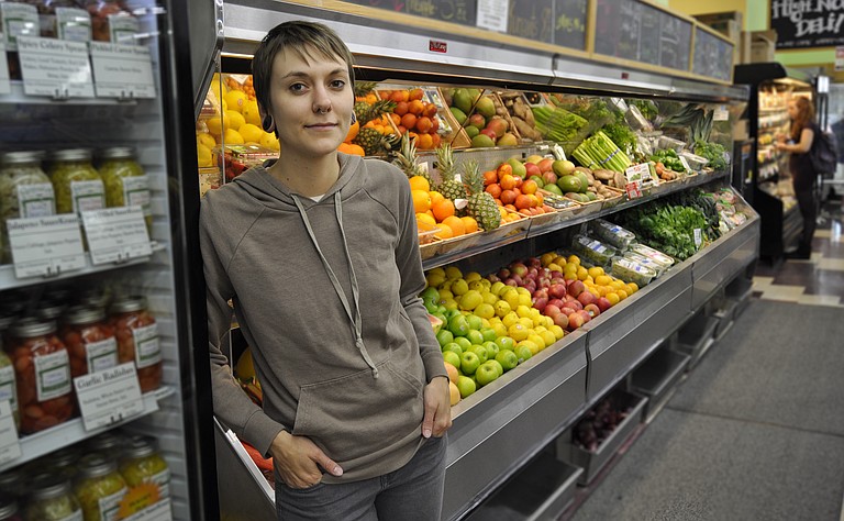 Shelby Parsons, the community-outreach coordinator at Rainbow Co-op, says the natural grocery store is as interested in the health of the Jackson community as it is financial success.