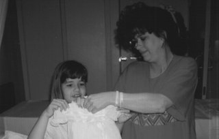 As she grows older, Carmen Cristo (left) finds herself becoming more like her mother, Regina Wallace (right).