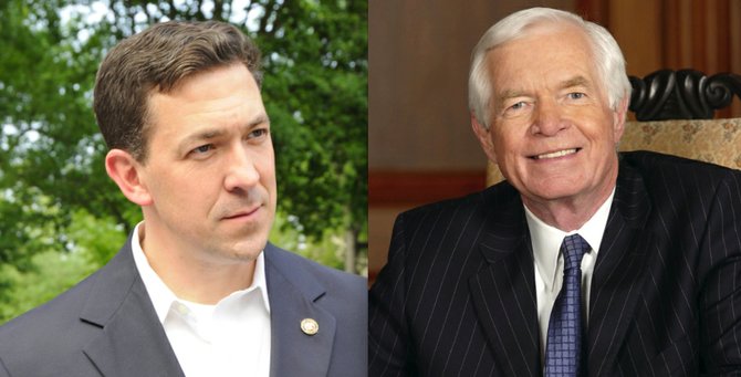 Is a Tea Party favorite like Chris McDaniel (left) or a mainstream Republican like Thad Cochran (right) the best person to represent mostly Democratic Jackson in Congress?
