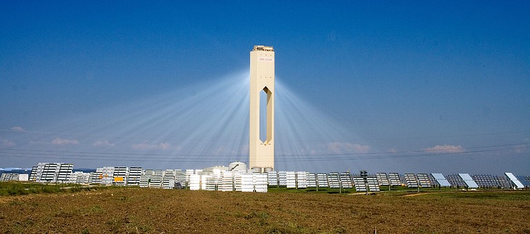 The world's first commercial concentrating solar tower, the Planta Solar 10 in Andalusia, Spain, can produce 11 megawatts of electric power. The world will need to significantly increase spending in low-carbon research and development to meet climate targets, an international consortium warned Tuesday.