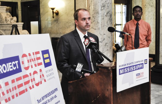 HRC announced Tuesday that United Methodist pastor Rob Hill will lead as HRC Mississippi's state director.