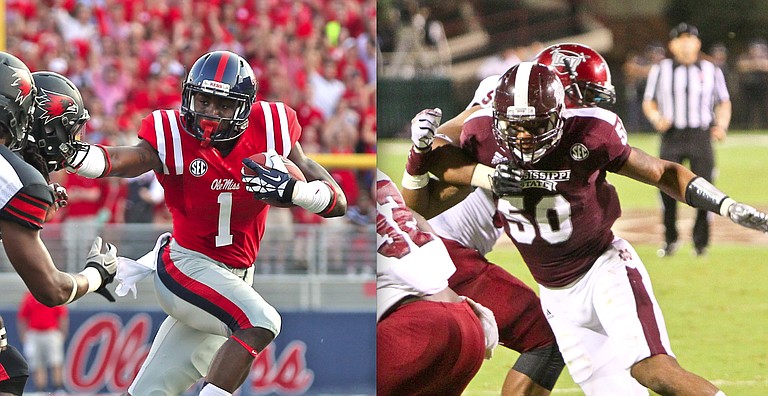 Laquon Treadwell (Ole Miss) and Benardrick McKinney (Mississippi State University)